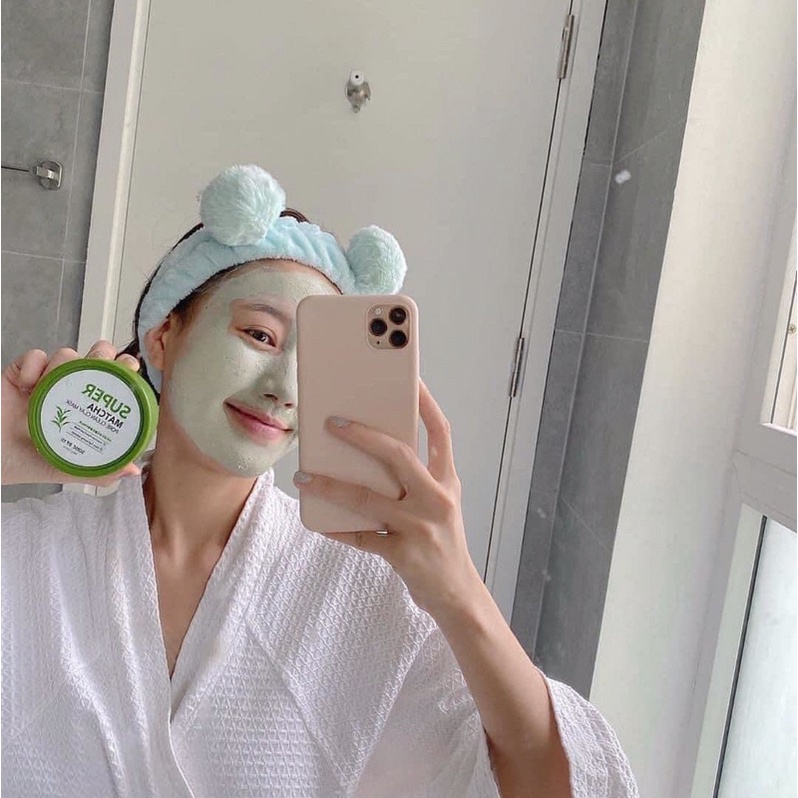 Mặt Nạ Đất Sét Trà xanh Some By Mi Super Matcha Pore Clean Clay Mask