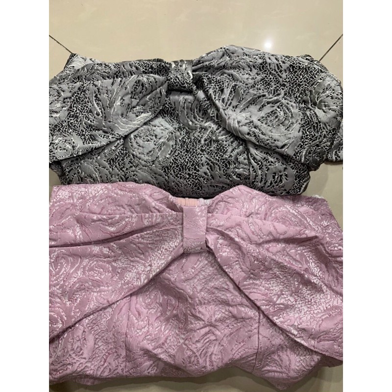 ĐẦM GẤM  TAY PHỒNG NƠ NGỰC XINH XẮN