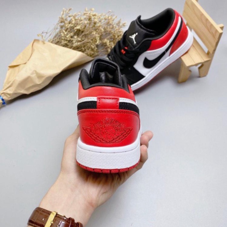 [FREE SHIP] Giày JD Cổ Thấp, Giày Sneaker Jodan 1 Thấp Cổ Đỏ Đen, Mới Nhất, Hót Nhất - hàng chuẩn Full Box Bill | WebRaoVat - webraovat.net.vn