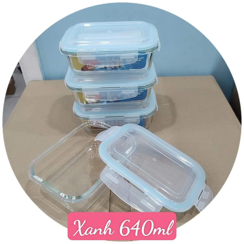 COMBO 4 HỦ THỦY TINH 640ML - Hàng Khuyến Mãi Dày Đẹp {Gửi Hồng / Đỏ như Hình Tùy đợt về} | BigBuy360 - bigbuy360.vn