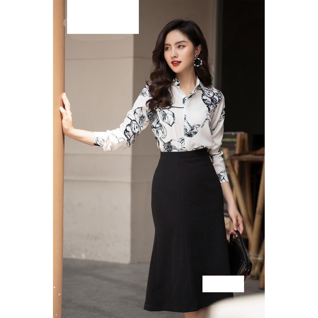 Chân Váy Nữ ❣️𝑭𝒓𝒆𝒆𝒔𝒉𝒊𝒑❣️ CHÂN VÁY LYSA SANG CHẢNH - Hàng thiết kế phom chuẩn đẹp