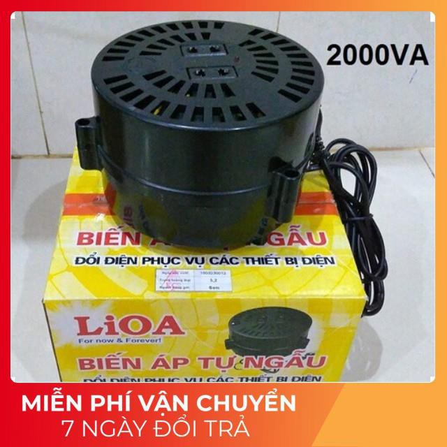 Biến Áp Tự Ngẫu LIOA, Đổi Điện 220 sang 100-120v (đủ loại)