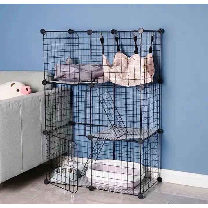 Lưới ghép chuồng cho Chó Mèo (có bán lót nhựa)