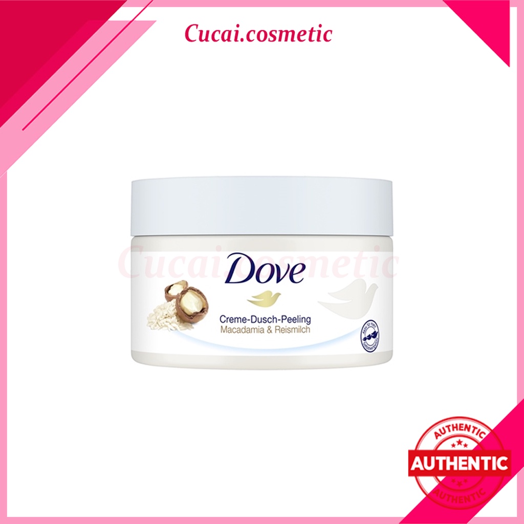 Tẩy Da Chết Toàn Thân Body Dove Bản Đức 225ml