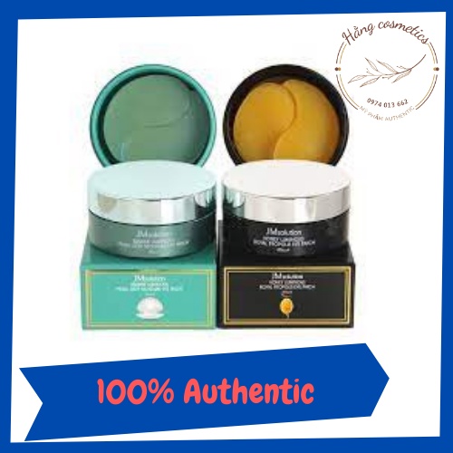 Mặt Nạ Mắt JM Solution Marine Luminous Pearl Deep Moisture Mask (Xanh)