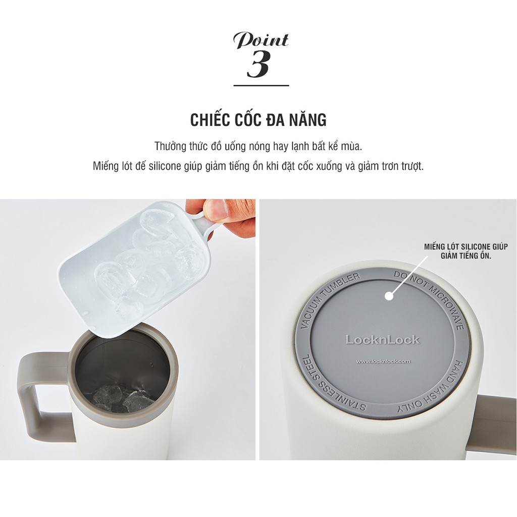 Cốc giữ nhiệt Lock&Lock Table Mug 473ml - LHC4247