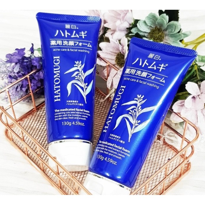 Sữa Rửa Mặt Sáng Da Chiết xuất ý dĩ Reihaku Hatomugi Nhật Bản - 170g