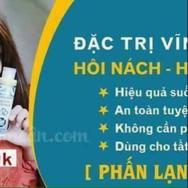 phấn lạnh khử mùi ZN ...