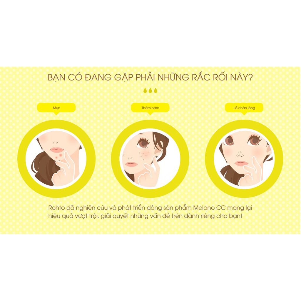 Mặt nạ Melano CC Whitening Mask 20 miếng