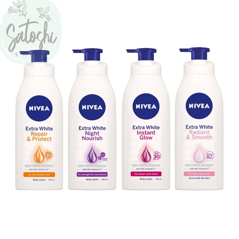 Sữa Dưỡng Thể Nivea Extra White Body Lotion 400ml