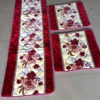 Thảm ghế nỉ nhung trần bông