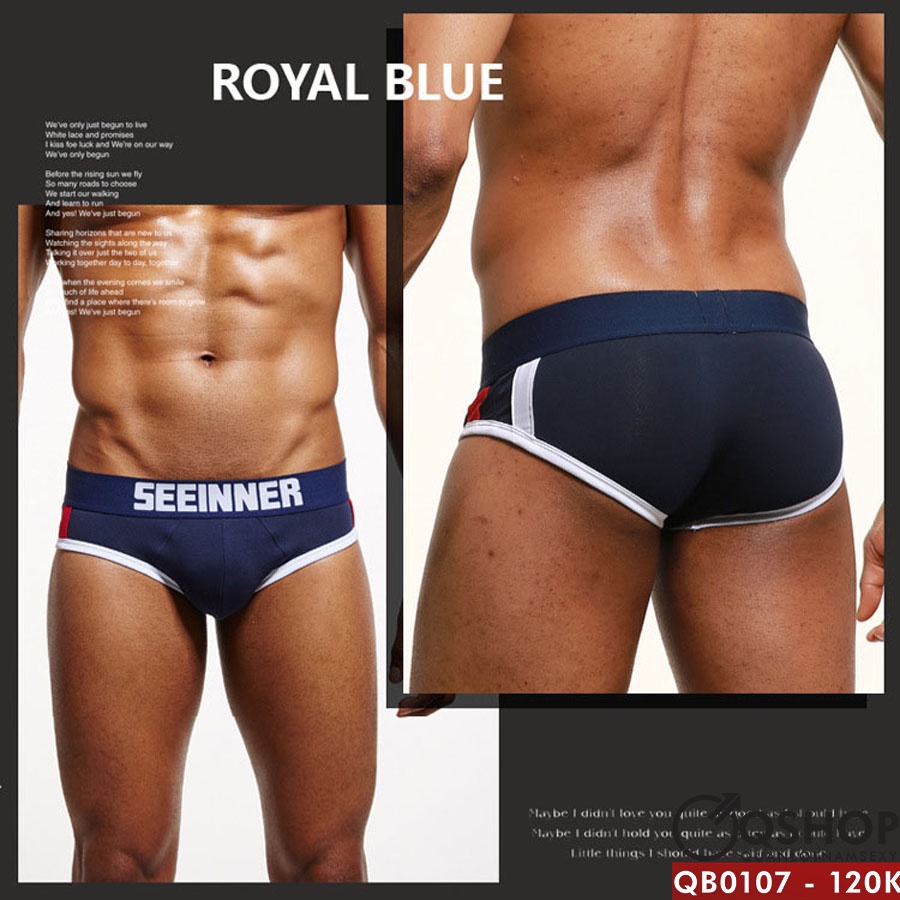 Quần lót tam giác nam thun cotton cao cấp QSHOP QB0107