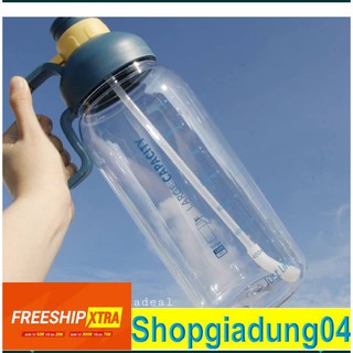 Bình đựng nước 1800ml❤️CAM KẾT CHẤT LƯỢNG❤️bình nước khổng lồ 1.8l