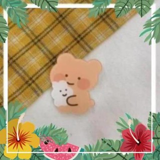 (TKPC2) Stick GẤU THỎ HOA (cherri)