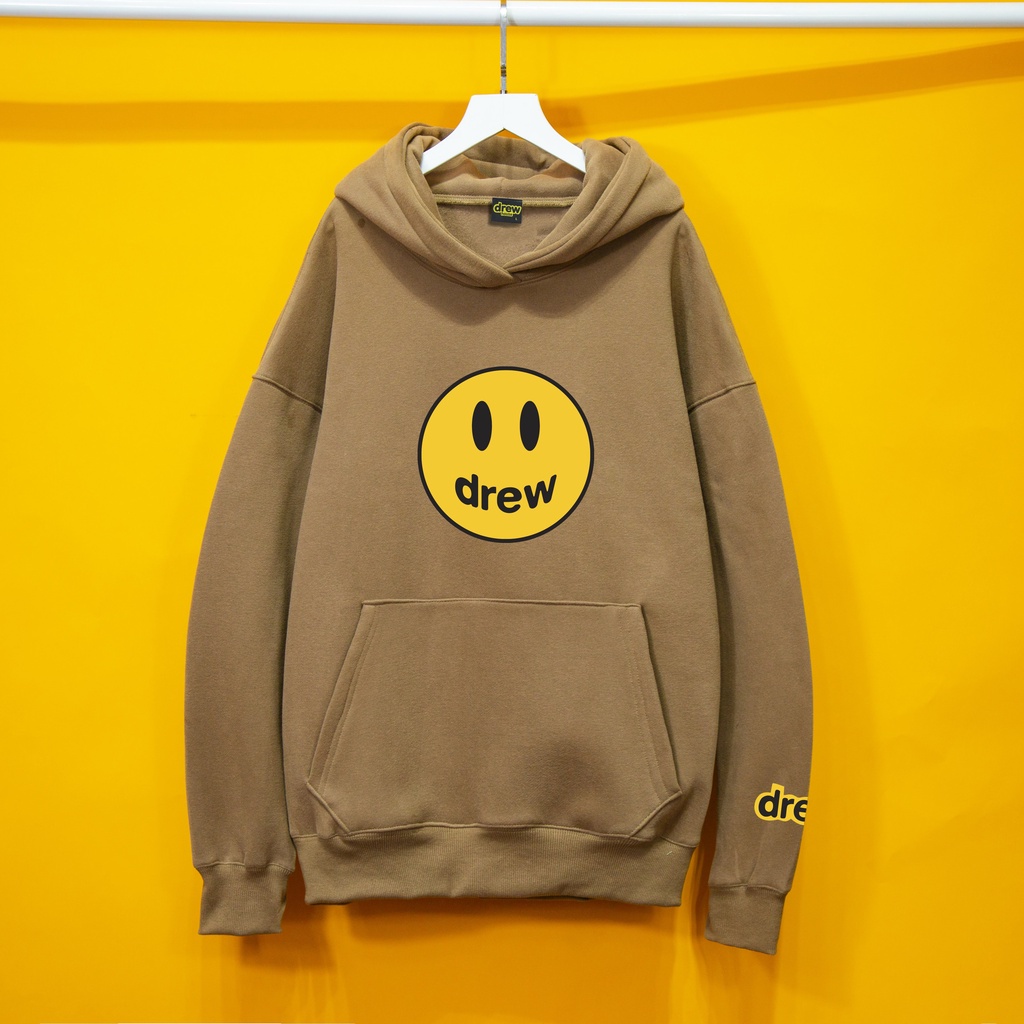 [Mã FAMARAL2 giảm 10K đơn 50K] Áo nỉ Hoodie Drew house mặt cười Dogo shop , áo nỉ bông hoodie unisex nam nữ