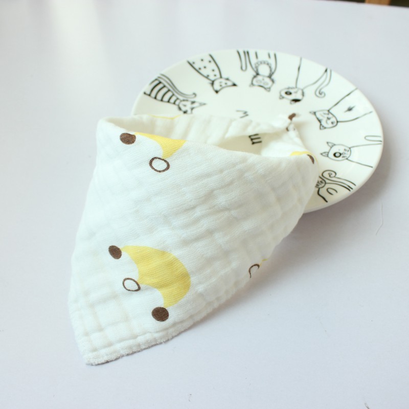 Yếm Ăn 8 Lớp Chất Liệu Cotton Mềm Mại Cho Bé ( 8 Lớp )