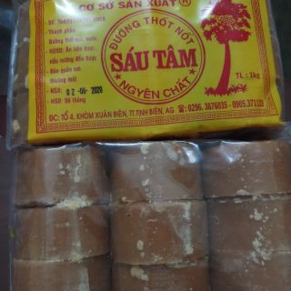 Đường thốt nốt Sáu Tâm 1kg