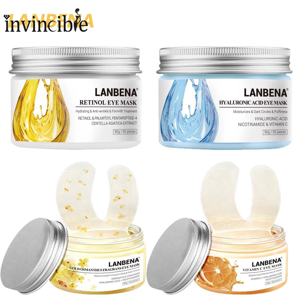 Hyaluronic Acid Moisturizing Retinol Eye Patches/ Anti-Puffiness Anti-Aging Eye Masks Eye Moisturizing Essence Mask