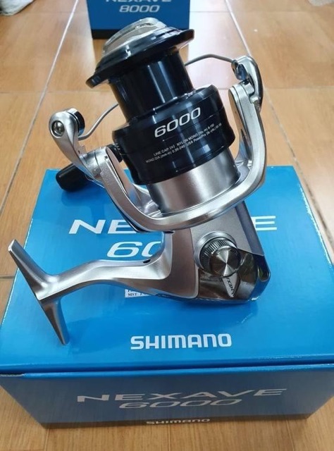 Máy Shimano Nexave 4000-5000-6000 đồ câu cá ( giá siêu khuyến mại )