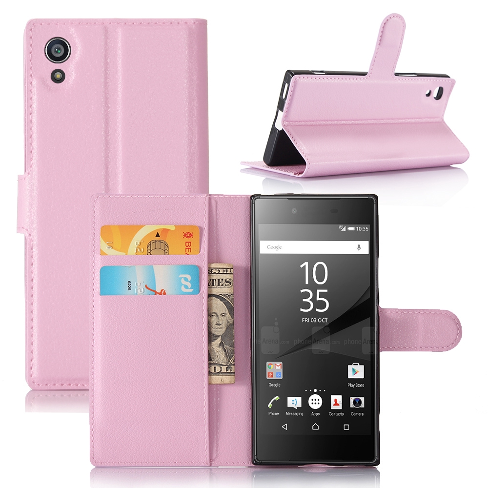 Ốp lưng dạng ví gập có ngăn để thẻ cho Sony Xperia X Performance / XA Ultra /XA1