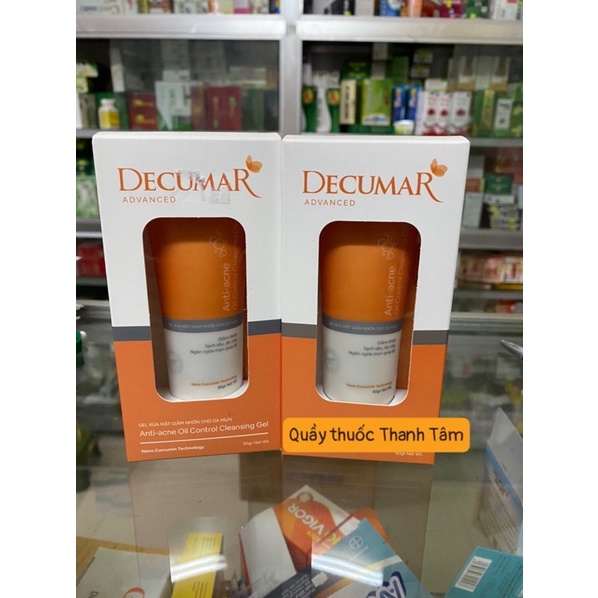 Sữa rửa mặt Decumar kiềm dầu ngừa mụn hiệu quả(dạng gel)