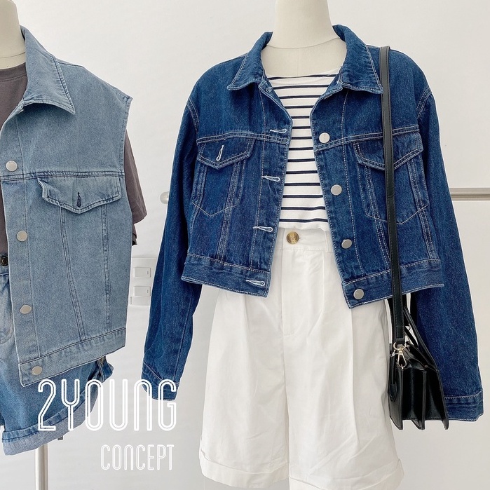 Áo khoác jean tay dài  A1755