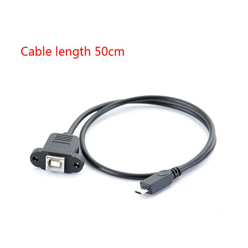 Dây Cáp Nối Lỗ Cắm Micro USB Sang Cổng Cắm USB2 0 B Dài 30 50cm