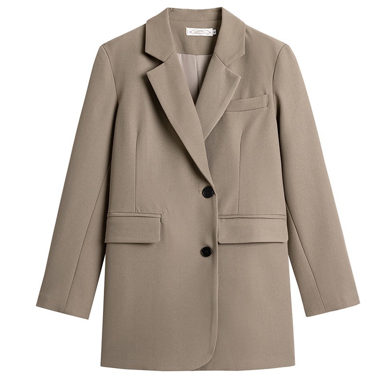 Áo khoác Blazer dáng rộng tay dài 2 lớp phong cách Hàn Quốc thời trang cho Nữ | BigBuy360 - bigbuy360.vn
