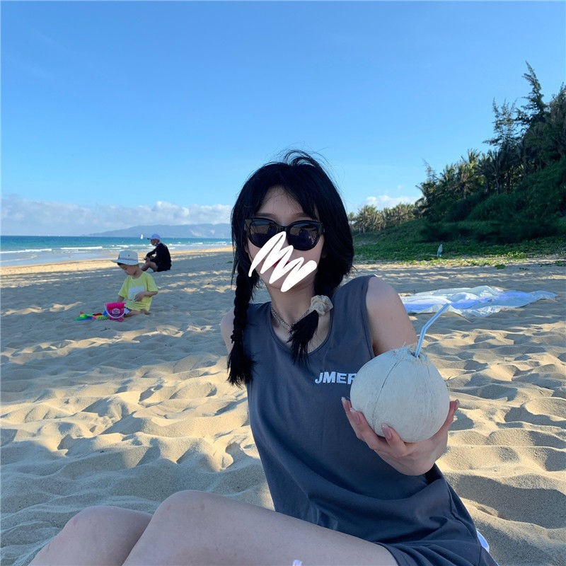 Đầm Ngủ Không Tay Màu Trơn Thời Trang Nữ Tính | BigBuy360 - bigbuy360.vn