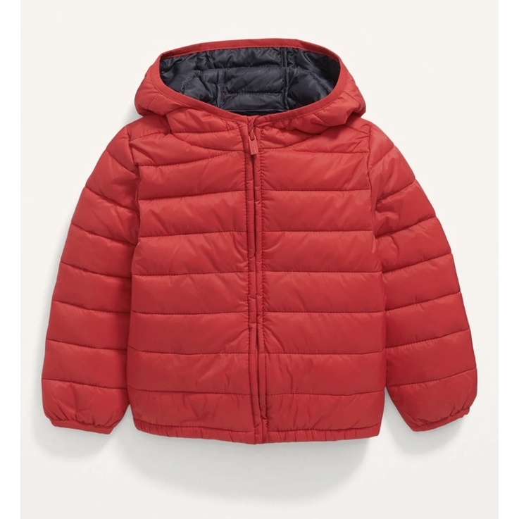 Áo Lạnh - Áo Ấm Phao Chần Bông Old Navy Đỏ