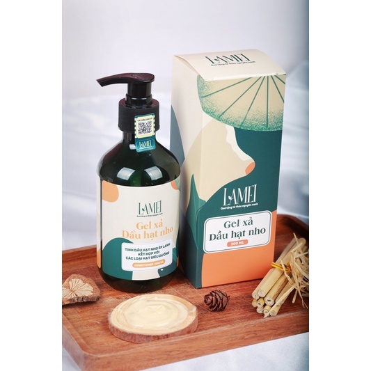 Combo Dầu Gội Và Gel Xả Lamei Phục Hồi Tóc Hư Tổn (Chính Hãng)