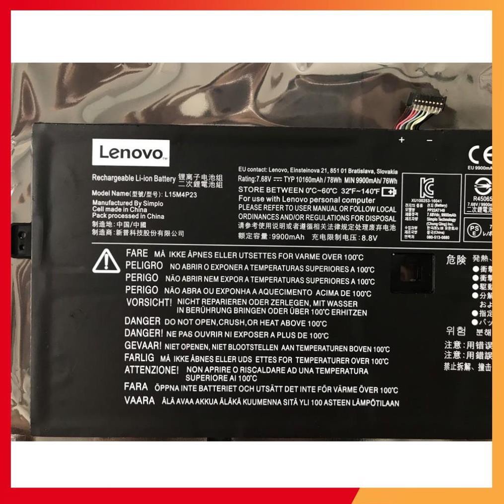 💖💖 Pin Xịn(Battery) Lenovo Yoga 910 910-13IKB 5B10L22508 L15M4P23 Hàng Chính Hãng