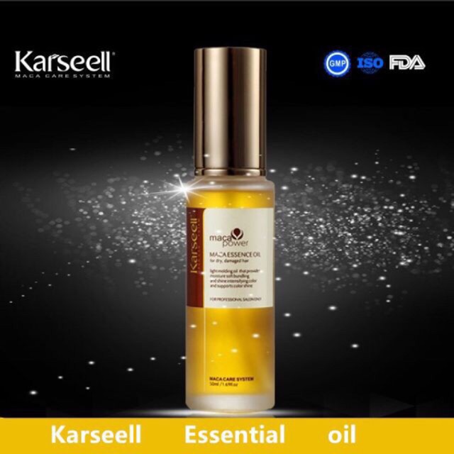 [Chính hãng] Tinh dầu dưỡng tóc Karseell Macca oil 50ml