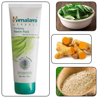 Mặt nạ đất sét Himalaya Herbals Neem Face Pack 100ml
