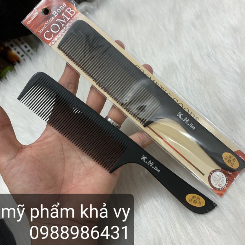 combo lược cắt tóc nam to bản barber fade tông đơ