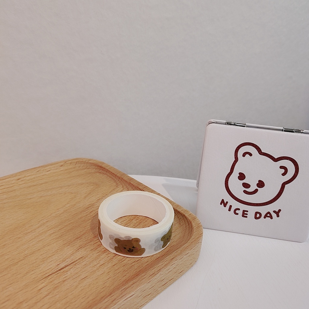 Sticker Cuộn Dán Sổ Tay, Trang Trí Hộp Bút, Mũ Bảo Hiểm, Nhiều Hình Ngộ Nghĩnh Dễ Thương
