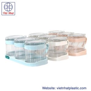 Bộ 3 lọ gia vị Hokori Việt Nhật 2936 cực đẹp