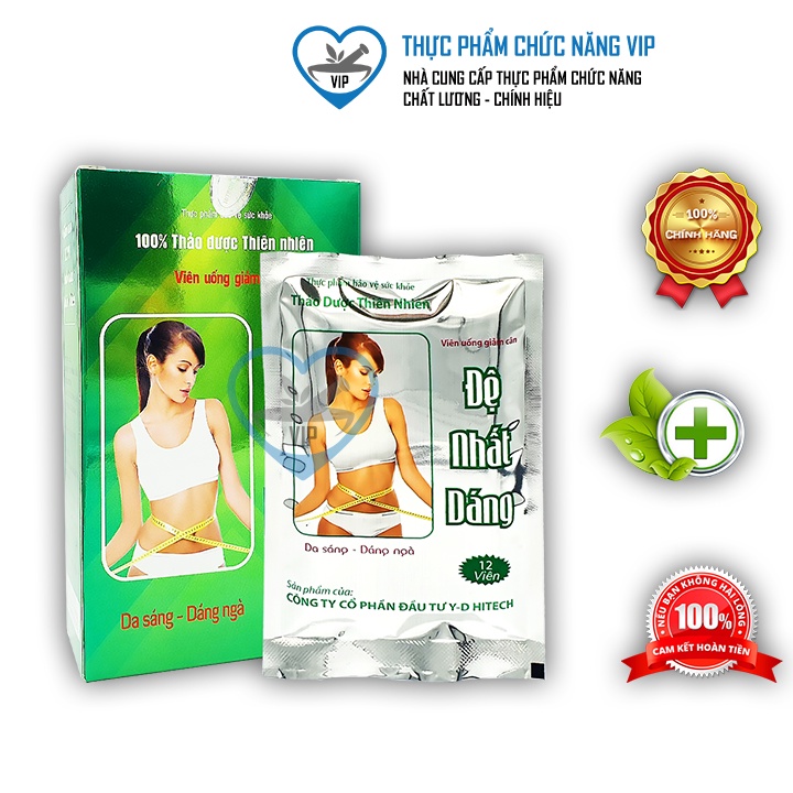 Viên uống giảm cân Đệ Nhất Dáng giúp giảm béo thải mỡ gìn giữ vóc dáng an toàn hiệu quả tại nhà