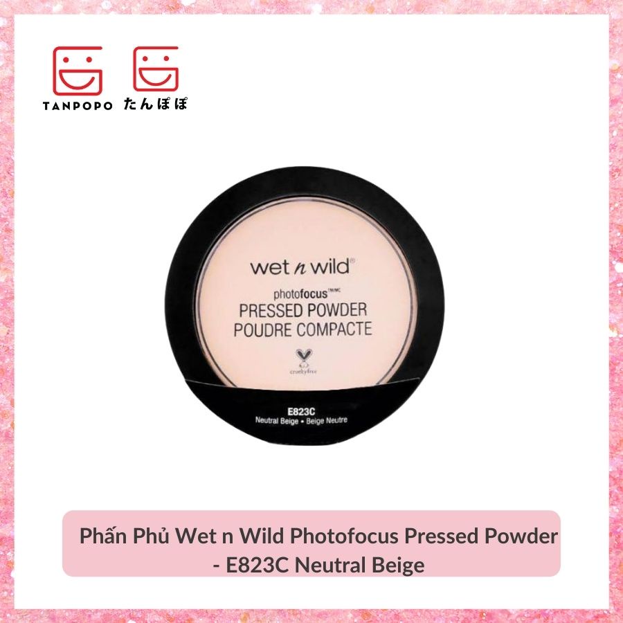 [Có sẵn] Phấn Phủ Wet n Wild Photofocus Pressed Powder - E823C Neutral Beige