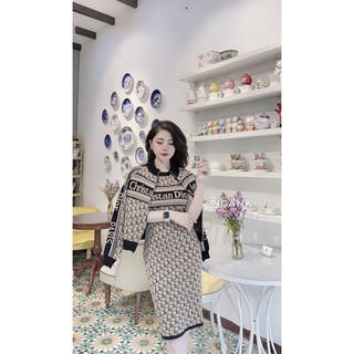 [Mã FATPBAU2 giảm 40K đơn 150K] Set váy len kèm áo khoác