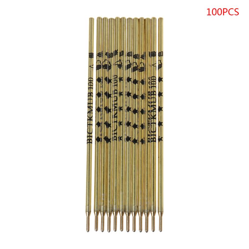 Bộ 100 Ống Kim Loại Mạ Bạc Đánh Dấu Cắt Đồ Da Chuyên Dụng