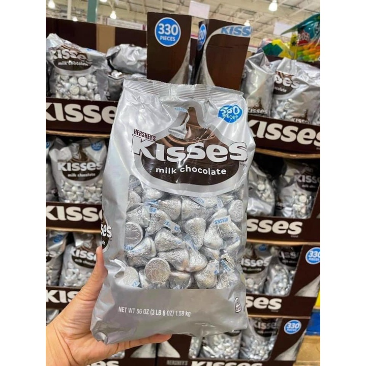 Kẹo chocolate HERSHEY'S KISSES 1.58kg