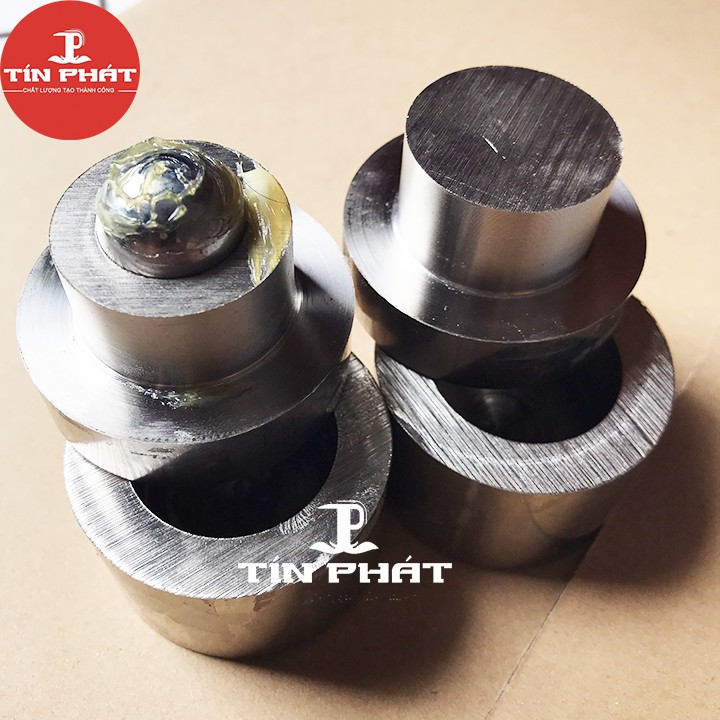 Bộ 2 Bản lề cối xoay 360° Ø50 - Inox 304 -  Dùng cho cửa 1 cánh