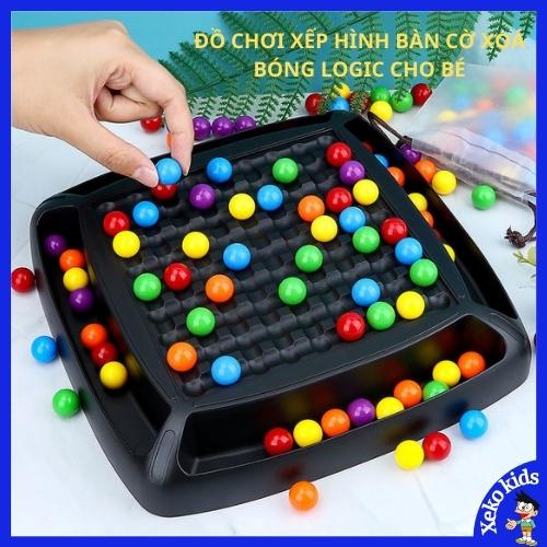 Đồ chơi trí tuệ xếp hình bàn cờ xoá bóng logic nhiều màu sắc cho bé trai và gái 3 4 5 6 7 8 9 10 11 tuổi. Đồ chơi trẻ em