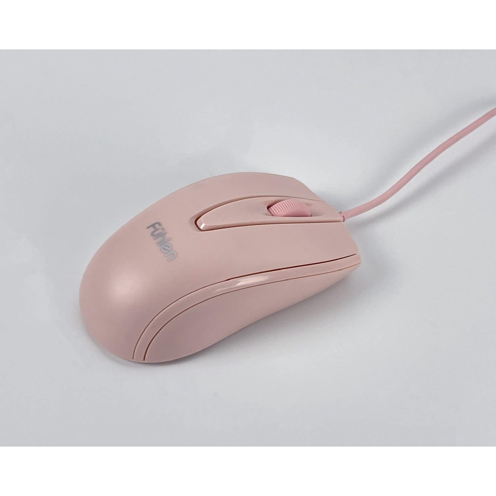 Chuột Máy Tính Fuhlen L102 Pink (Màu Hồng) - Hàng Chính Hãng Ninza Bảo Hành 2 Năm