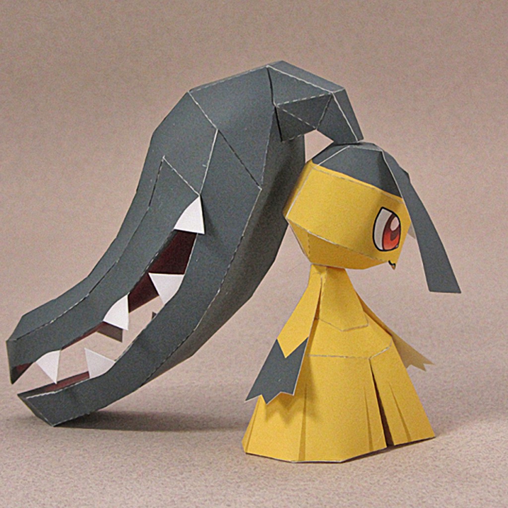 Mô hình giấy Anime Pokemon Mawile