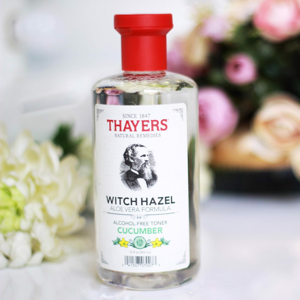 Nước Hoa Hồng Không Cồn Thayers Hương Dưa Leo - Thayers Witch Hazel Cucumber 355ml (Dành cho da hỗn hợp)