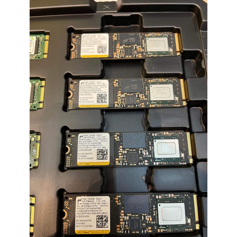 Ổ cứng SSD 512GB / 1TB - M2 NVMe 2280 - Micron 3400 PCIe Gen4x4