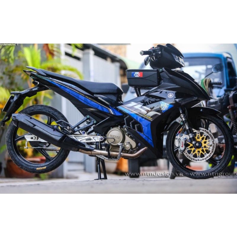 Tem Rời Exciter Y15ZR 150 Đen Xanh