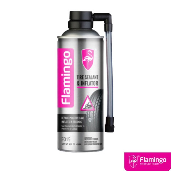 Bình vá lốp khẩn cấp Flamingo F015 450ml - Hãng Phân Phối Chính Thức